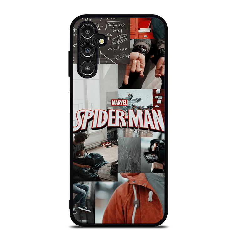 MARVEL SPIDERMAN LOGO COLAGE Samsung Galaxy A14 Case