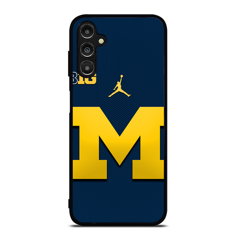 MICHIGAN WOLVERINES BLUE LOGO Samsung Galaxy A14 Case