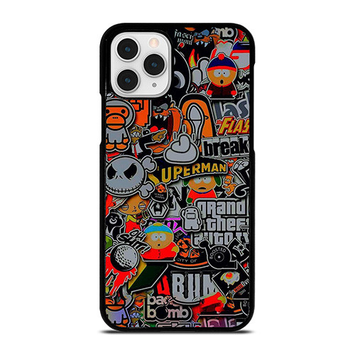 STICKER BOMB COMPILATION iPhone 11 Pro Case