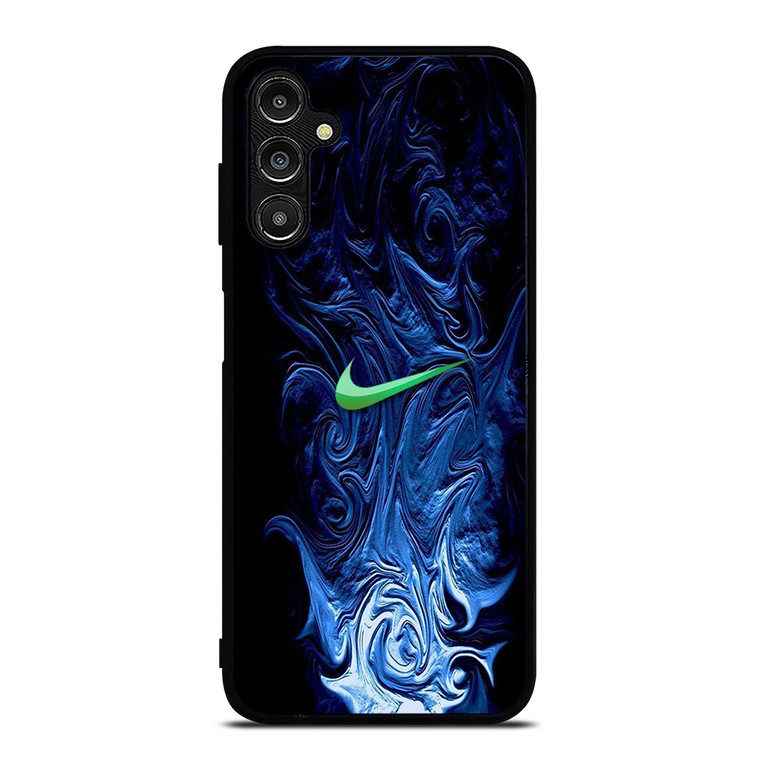 NIKE LOGO BLUE LIQUID Samsung Galaxy A14 Case