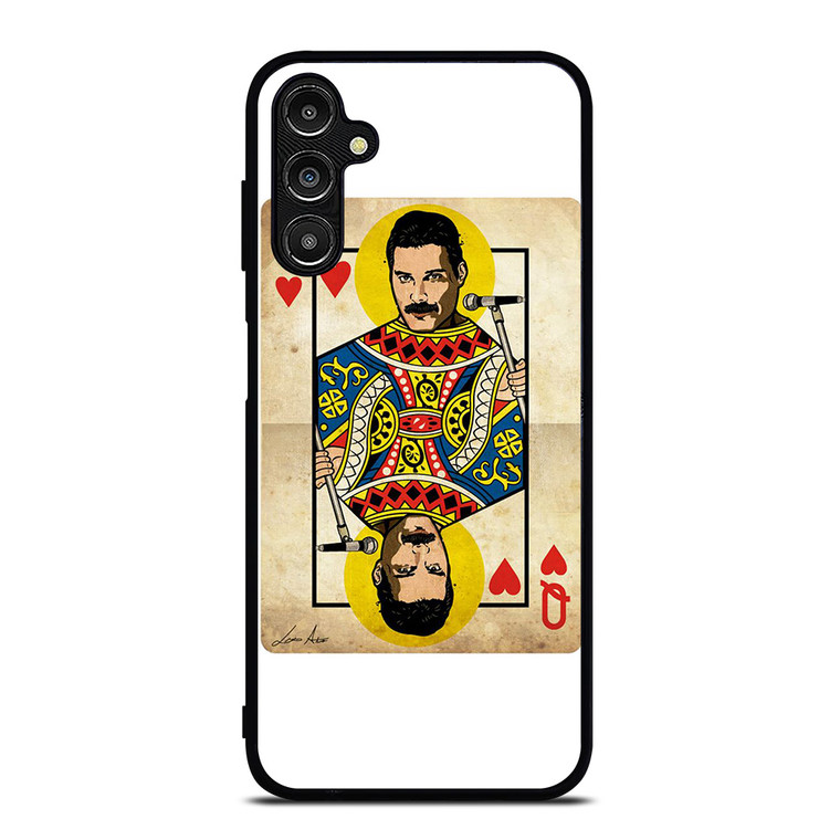 QUEEN FREDDY MERCURY CARD Samsung Galaxy A14 Case