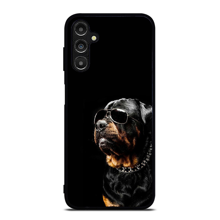 ROTTEILER DOG GLASSES Samsung Galaxy A14 Case