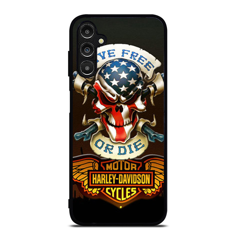 SKULL AND WINGS HARLEY DAVIDSON Samsung Galaxy A14 Case