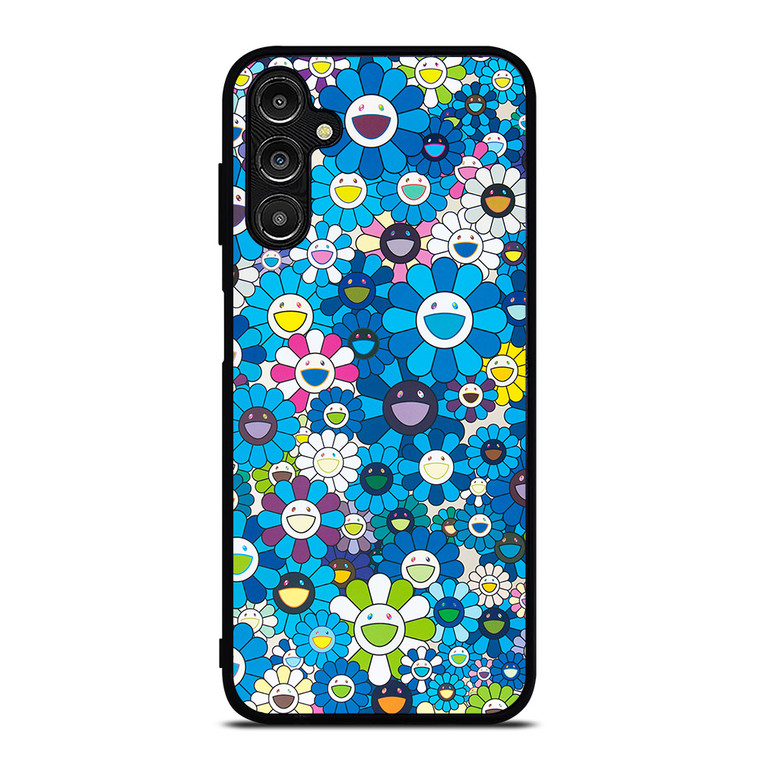 TAKASHI MURAKAMI BLUE FLOWERS Samsung Galaxy A14 Case