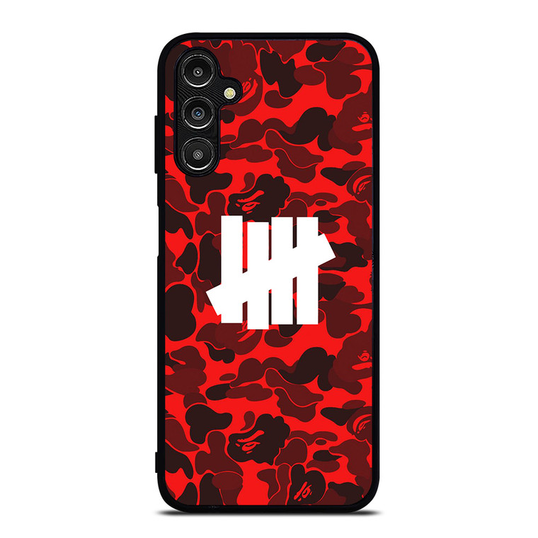 UNDEFEATED BAPE CAMO RED Samsung Galaxy A14 Case