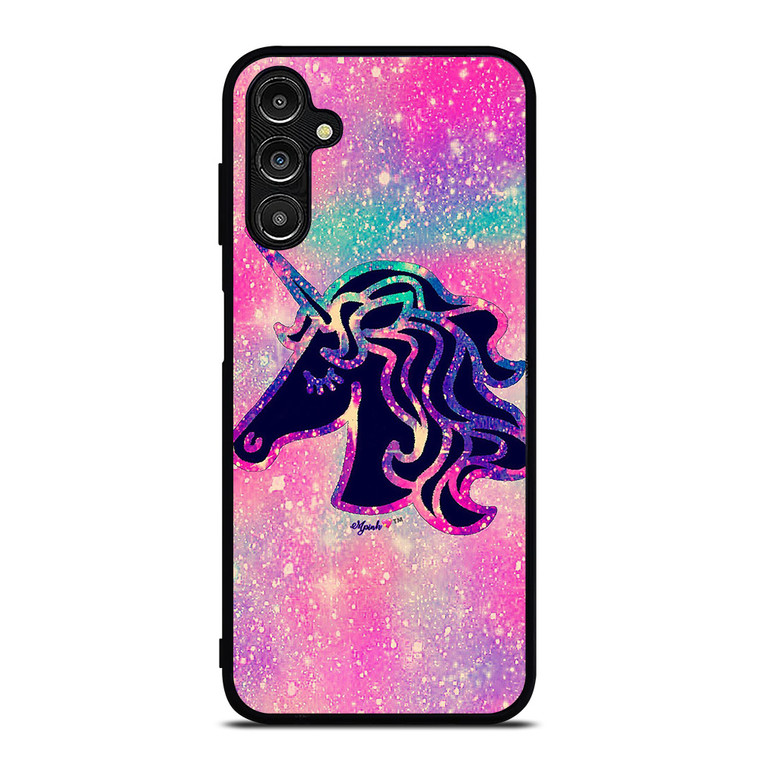 UNICORN HORSE GLITTER Samsung Galaxy A14 Case