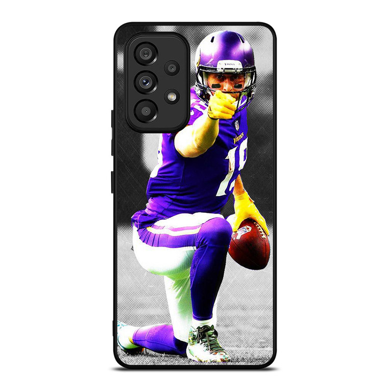 ADAM THIELEN 83 VIKINGS Samsung Galaxy A53 Case
