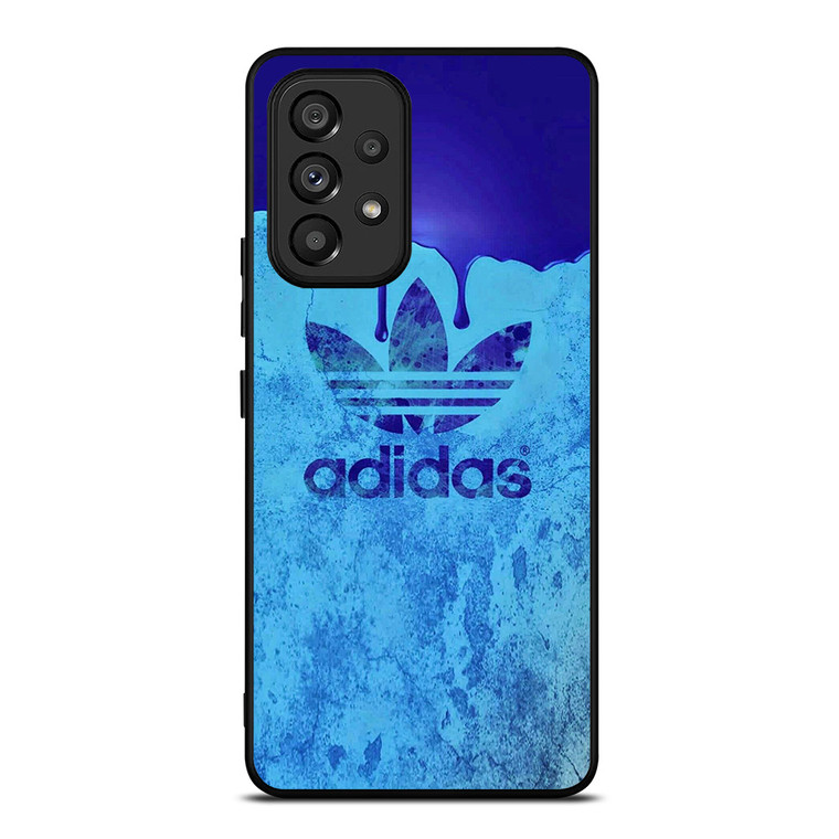 ADIDAS LOGO BLUE LIQUID Samsung Galaxy A53 Case