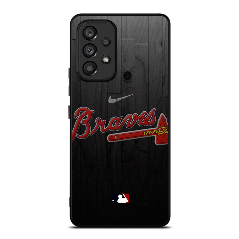 ATLANTA BRAVES MLB LOGO Samsung Galaxy A53 Case