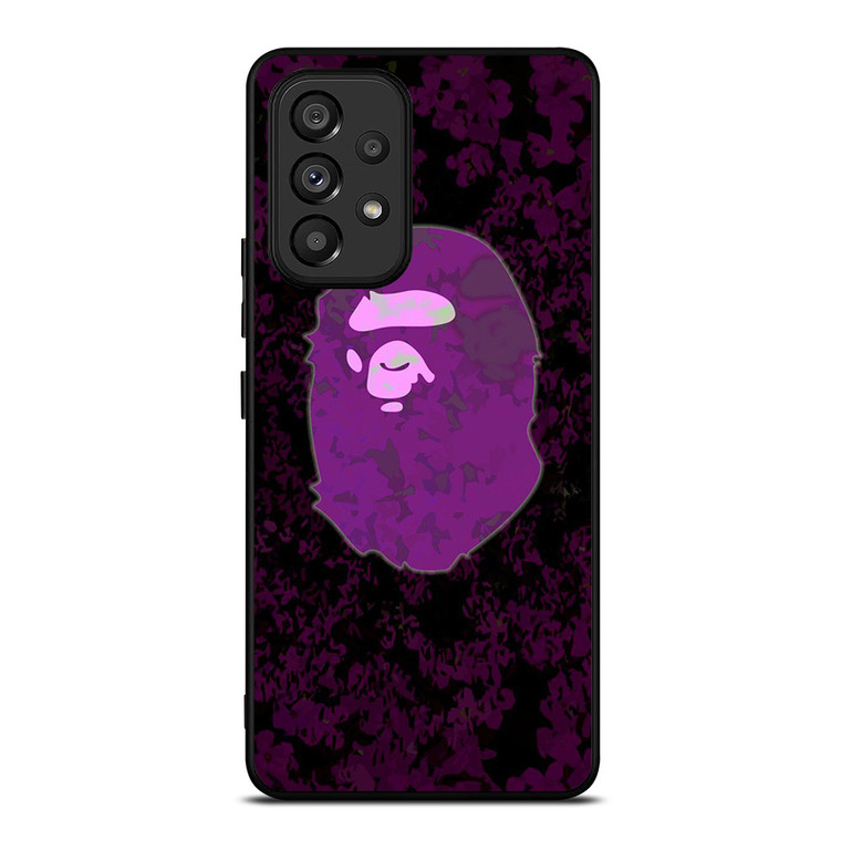 BAPE LOGO VIOLET Samsung Galaxy A53 Case