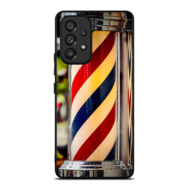 BARBER POLE HAIR CUT Samsung Galaxy A53 Case