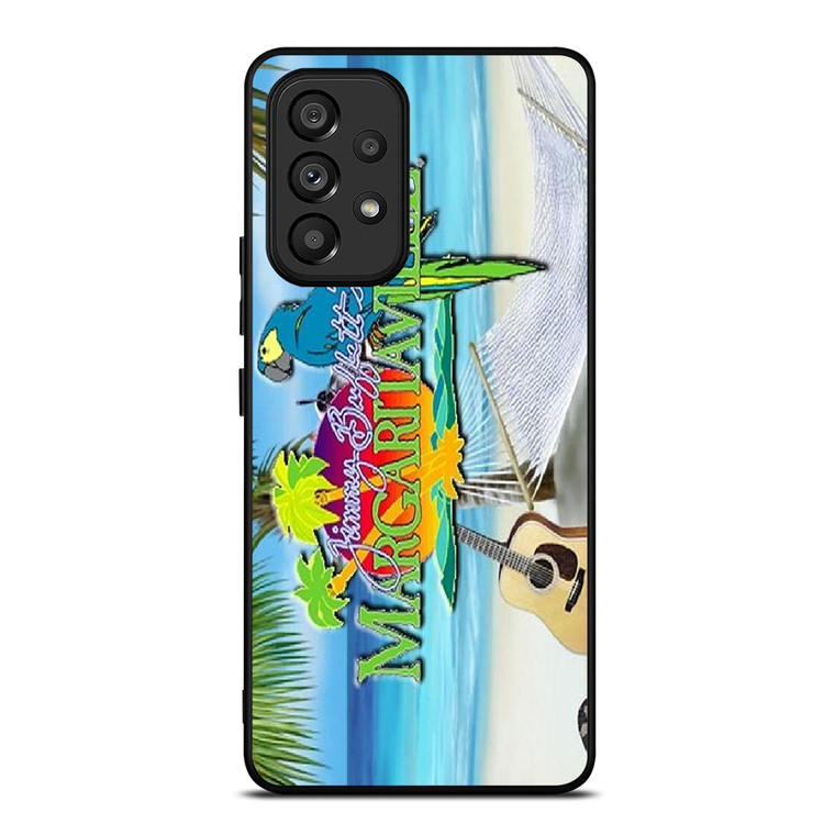 BEACH JIMMY BUFFET MARGARITAVILLE 3 Samsung Galaxy A53 Case