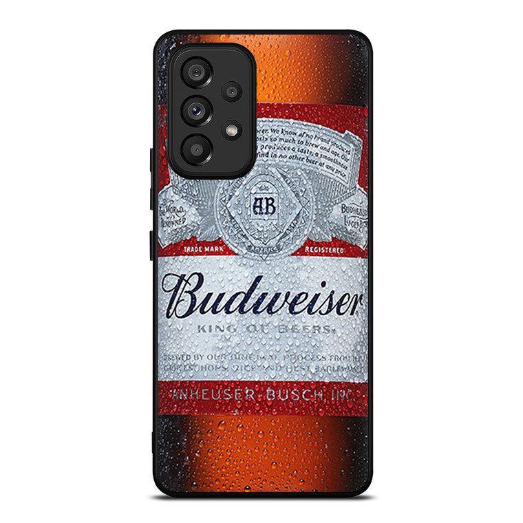 CERVEJA BUDWEISER GARRAFA 2 Samsung Galaxy A53 Case