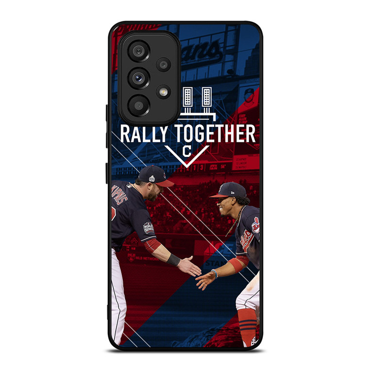 CLEVELAND INDIANS RALLY TOGETHER Samsung Galaxy A53 Case