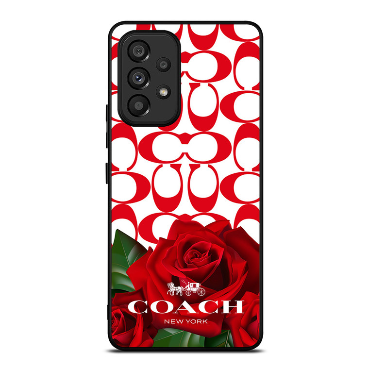COACH NEW YORK FLOWER 4 Samsung Galaxy A53 Case