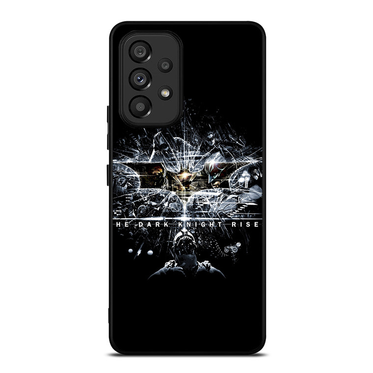 CRACKED OUT GLASS BATMAN THE DARK KNIGHT 1 Samsung Galaxy A53 Case