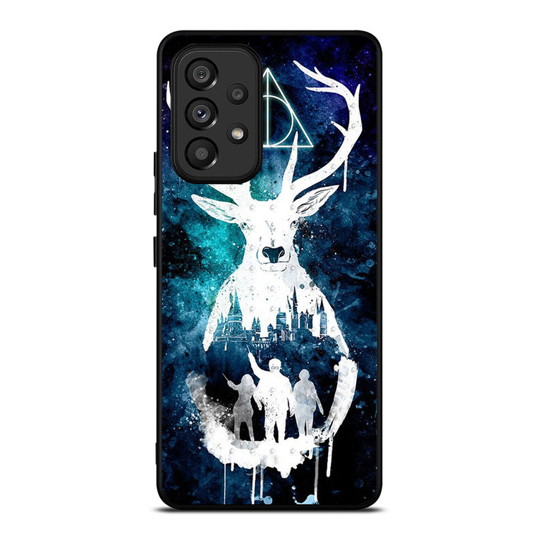 DEATHLY HALLOWS HARRY POTTER AQUARELL Samsung Galaxy A53 Case