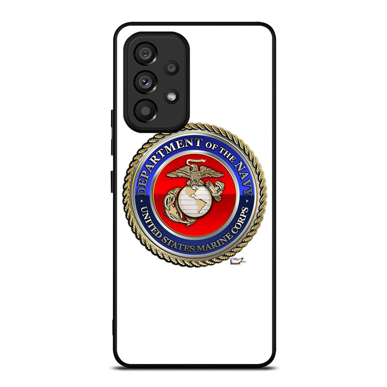 DEPARTMENT OF NAVY USMC MARINE COPRS Samsung Galaxy A53 Case