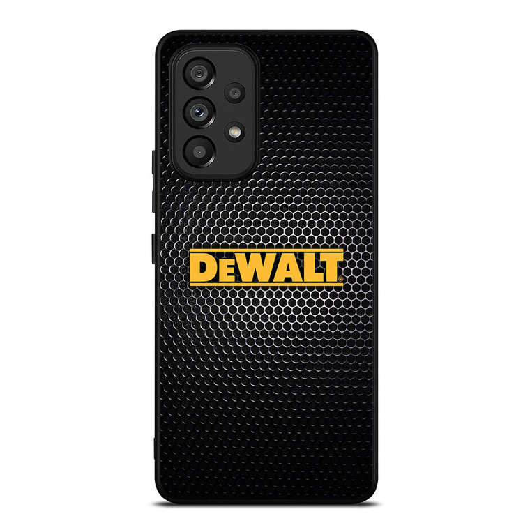 DEWALT LOGO METAL CARBON Samsung Galaxy A53 Case