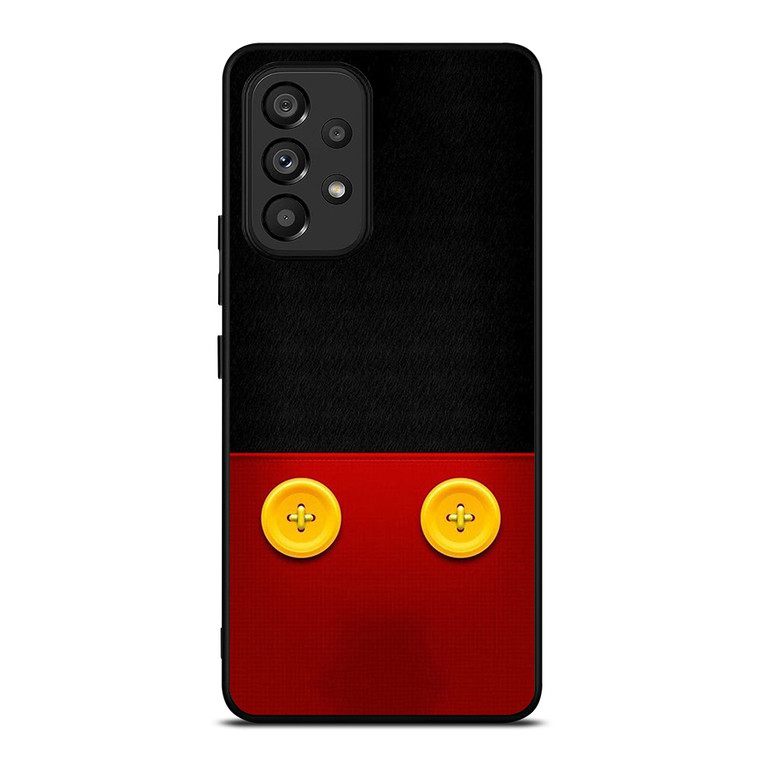 DISNEY MICKEY MOUSE BUTTON Samsung Galaxy A53 Case