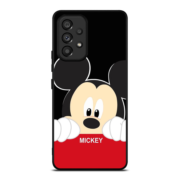 DISNEY MICKEY MOUSE CARTOON FLAT Samsung Galaxy A53 Case