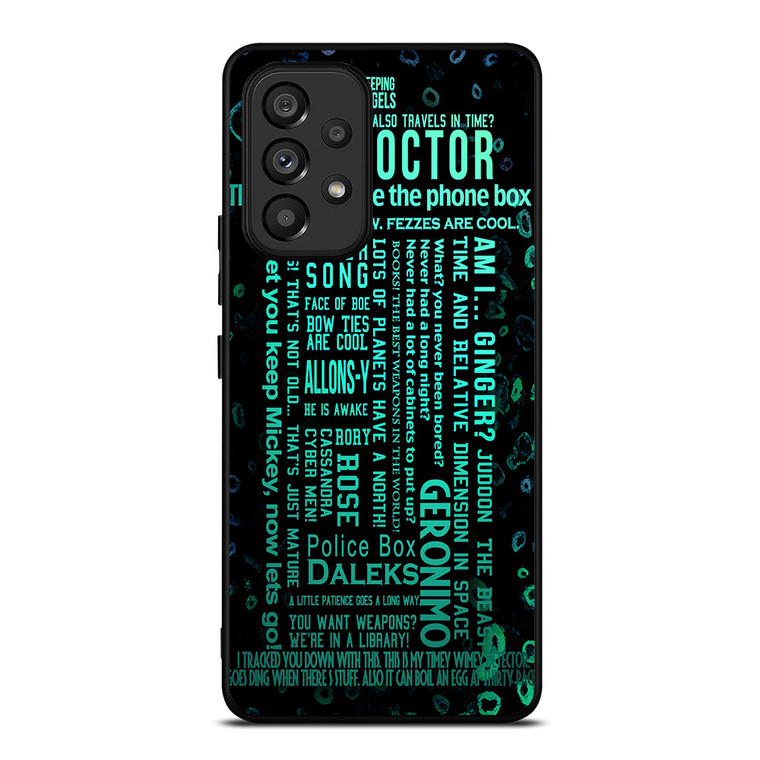 DOCTOR WHO TARDIS Samsung Galaxy A53 Case