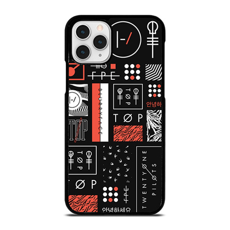 TWENTY ONE PILOTS BLURRYFACE ART iPhone 11 Pro Case