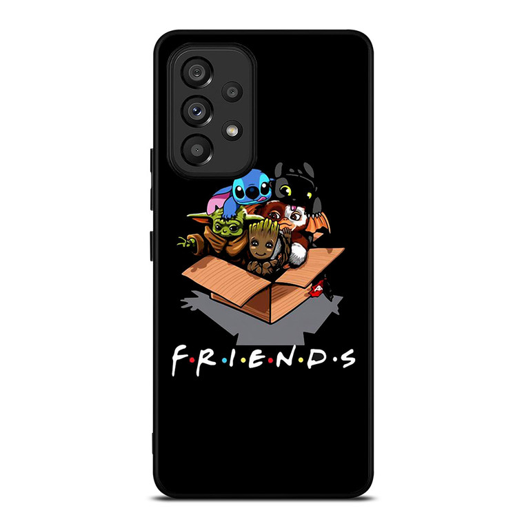 FRIENDS BABY YODA GROOT STITCH TOOTHLESS Samsung Galaxy A53 Case FRIENDS BABY YODA GROOT STITCH TOOTHLESS Samsung Galaxy A53 Case