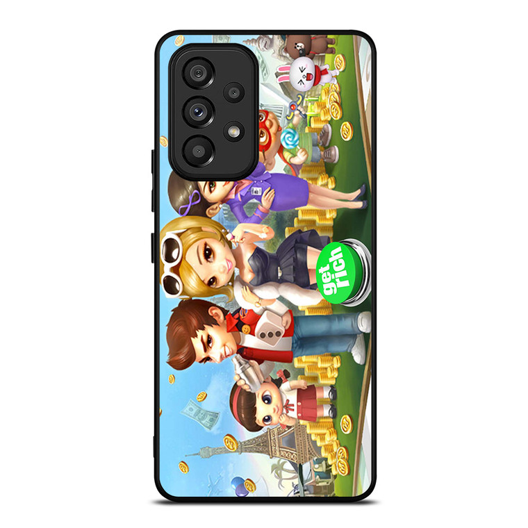GET RICH GAME Line Samsung Galaxy A53 Case