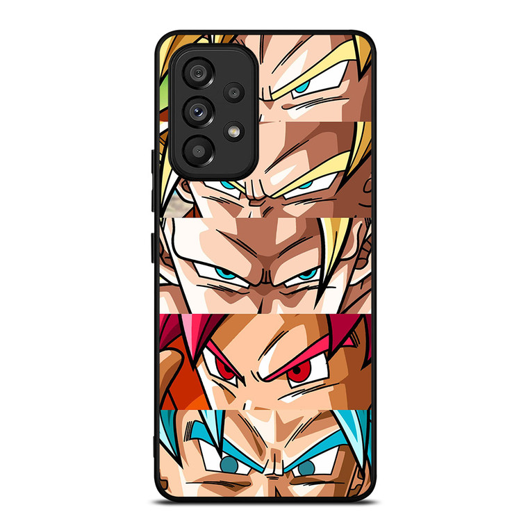 GOKU DRAGON BALL EYE COLLAGE Samsung Galaxy A53 Case