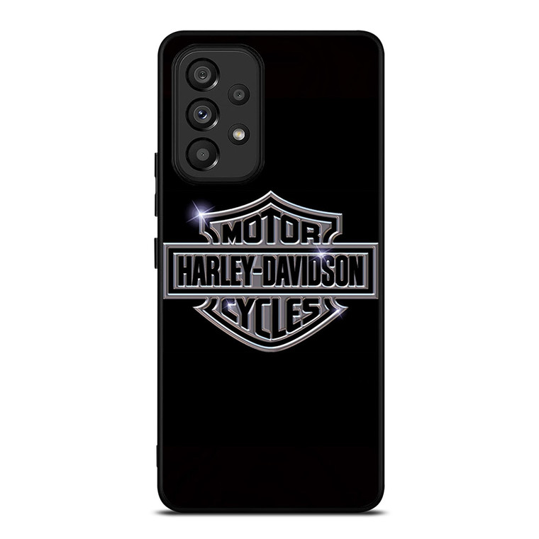 HARLEY DAVIDSON LOGO BLACK Samsung Galaxy A53 Case