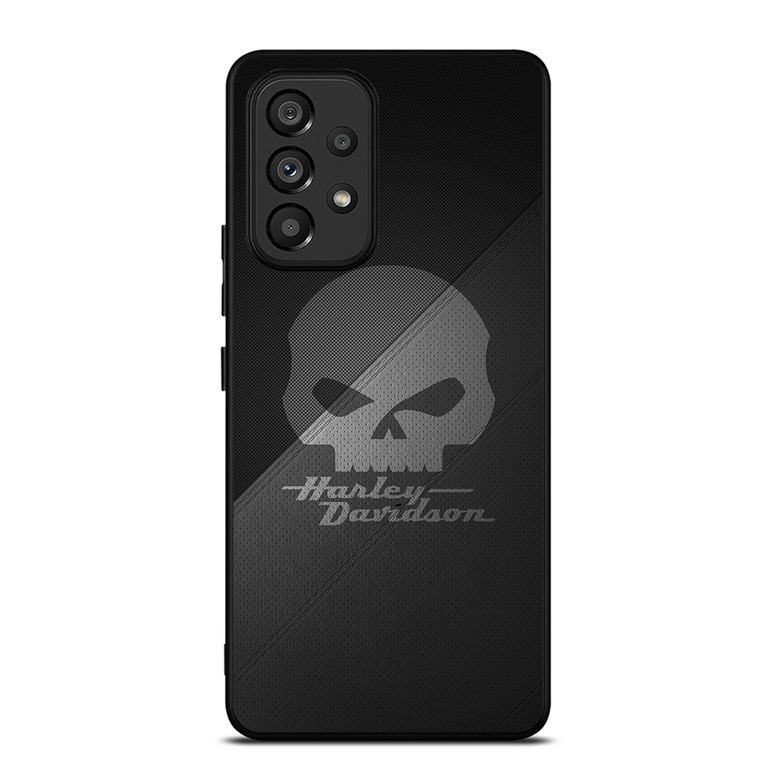 HARLEY DAVIDSON LOGO SKULL 3 Samsung Galaxy A53 Case