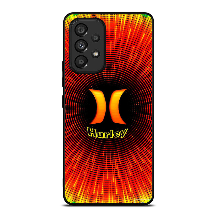 HURLEY ORANGE BLACK LOGO Samsung Galaxy A53 Case