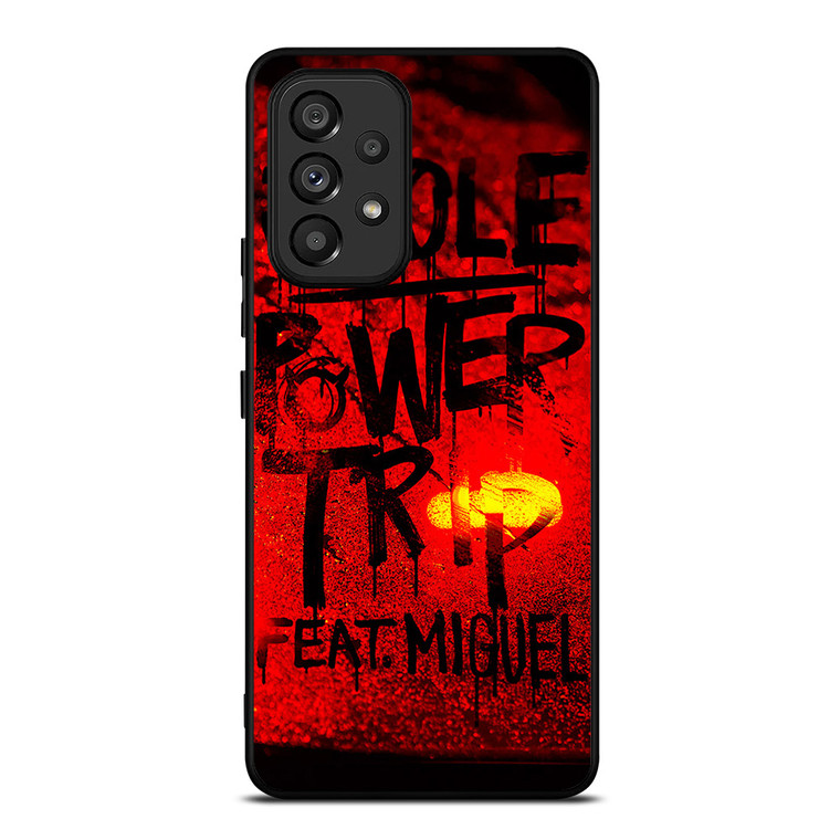 J COLE POWER TRIP ARTWORK Samsung Galaxy A53 Case