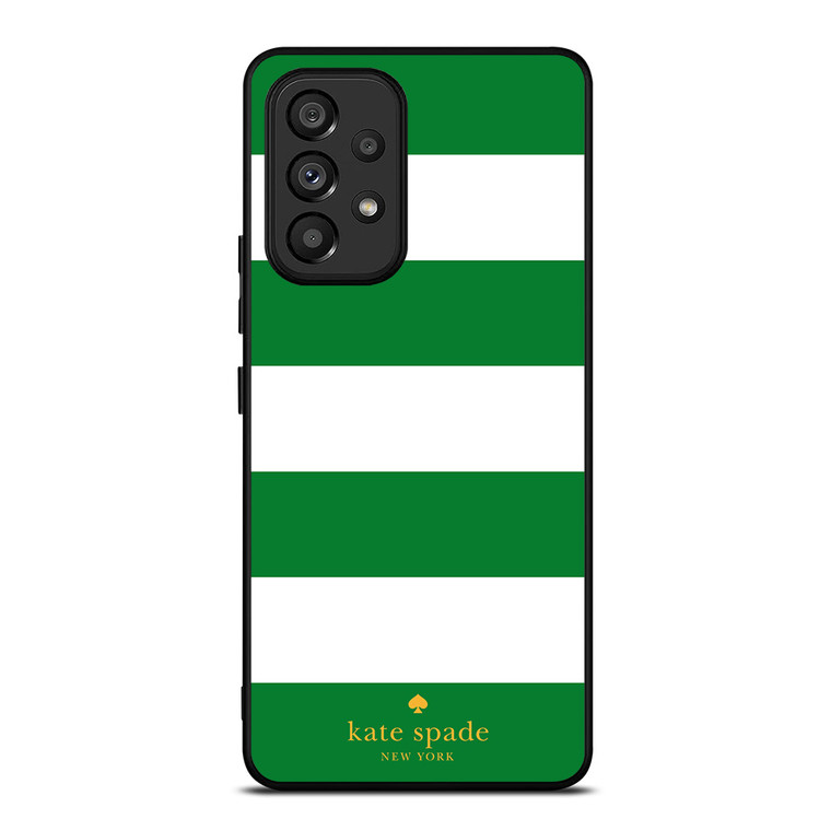 KATE SPADE GREEN STRIPE Samsung Galaxy A53 Case