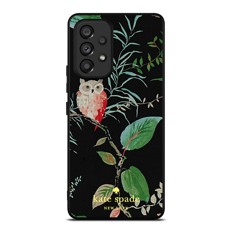 KATE SPADE OWLISH BLACK Samsung Galaxy A53 Case