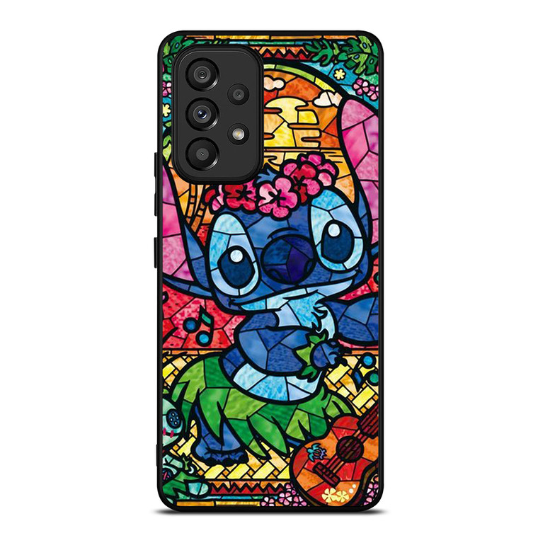 LILO & STITCH STAINED GLASS Samsung Galaxy A53 Case