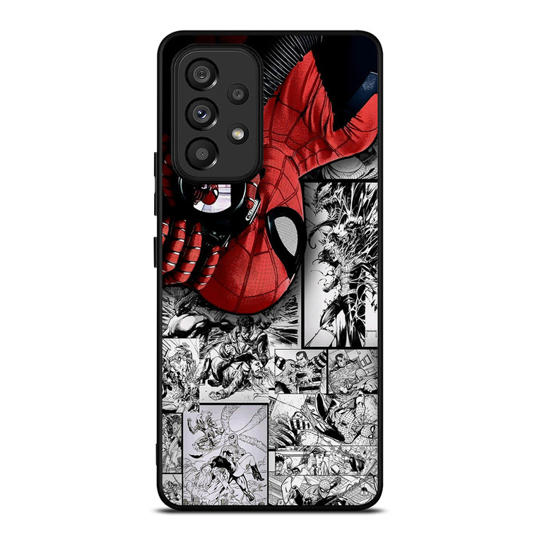 MARVEL SPIDERMAN POTRAIT COMIC Samsung Galaxy A53 Case