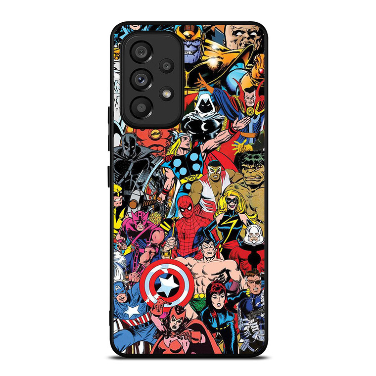 MARVELCOMICS CHARACTERS Samsung Galaxy A53 Case