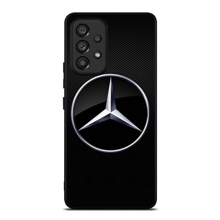 MERCEDES BENZ GLOSSY EMBLEM Samsung Galaxy A53 Case