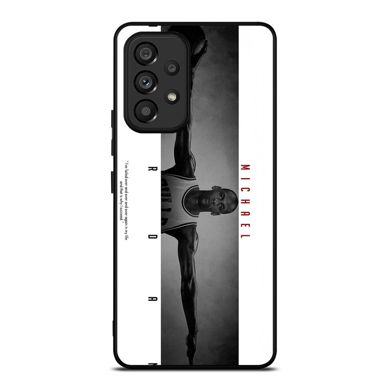 MICHAEL JORDAN CHICAGO BULLS 3 Samsung Galaxy A53 Case