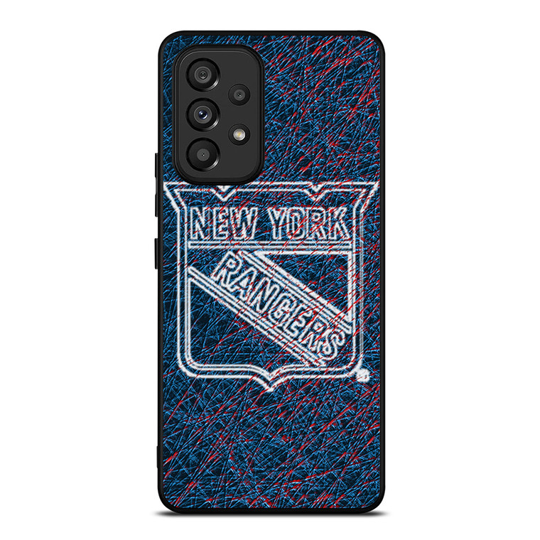 NEW YORK RANGERS ABSTRACT Samsung Galaxy A53 Case