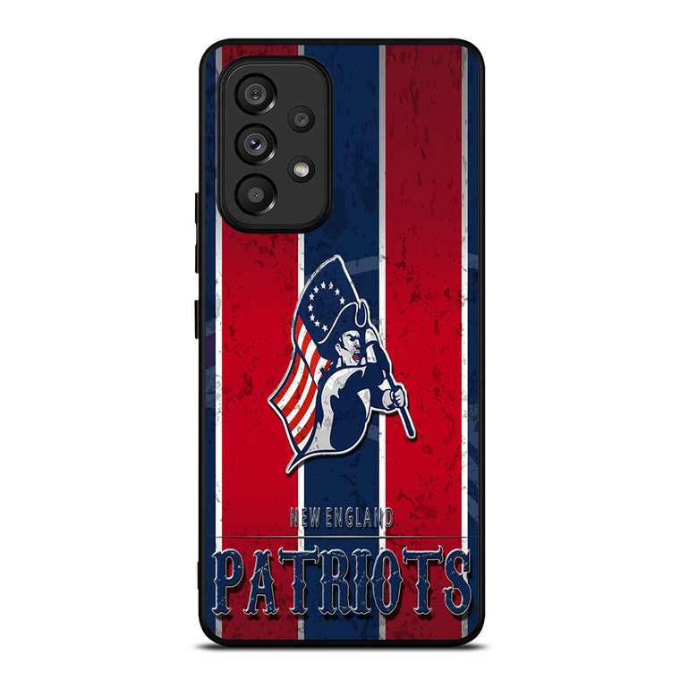 NFL TEAM LOGO NEW ENGLAND PATRIOTS Samsung Galaxy A53 Case