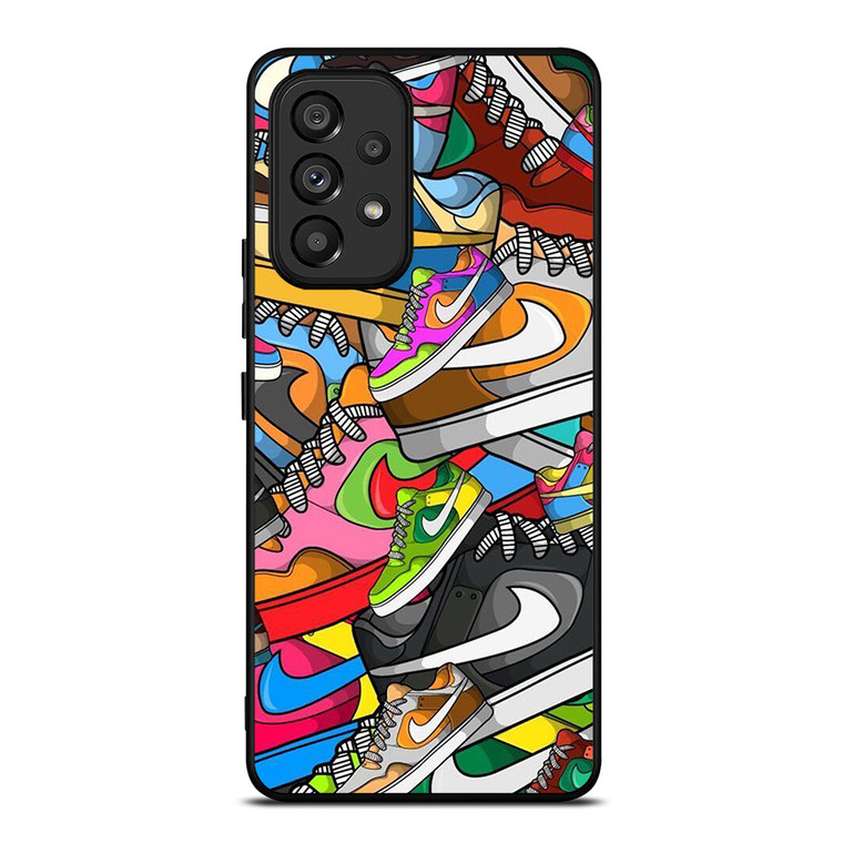 NIKE SHOES ART COLLAGE Samsung Galaxy A53 Case