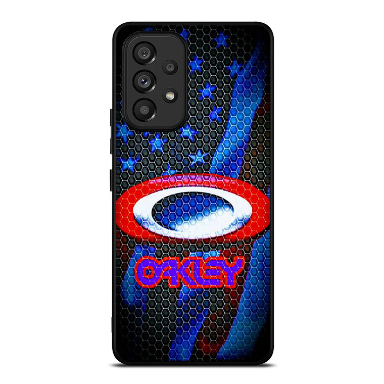 OAKLEY LOGO AMERICAN FLAG Samsung Galaxy A53 Case