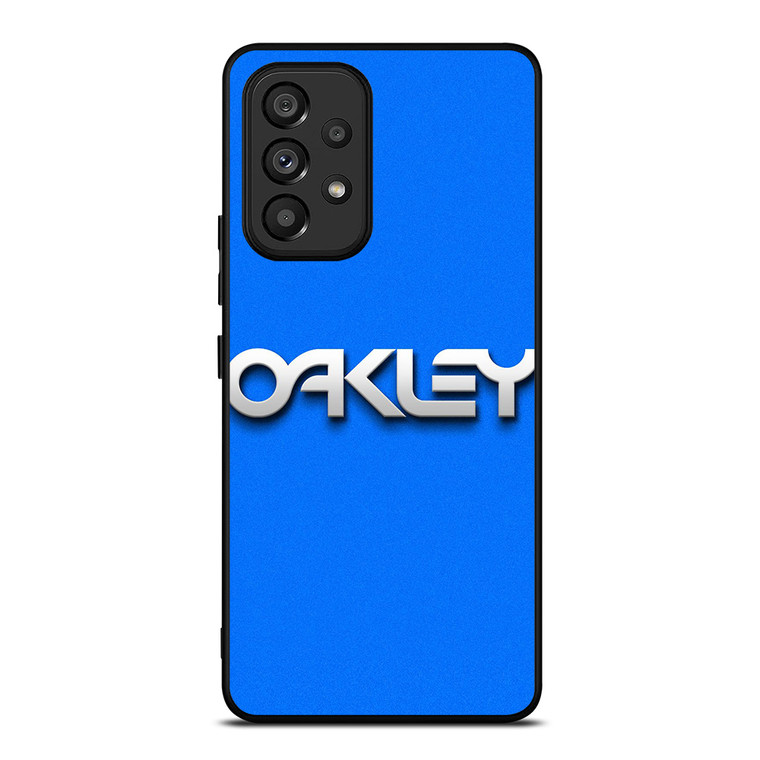 OAKLEY LOGO BLUE SOLID Samsung Galaxy A53 Case