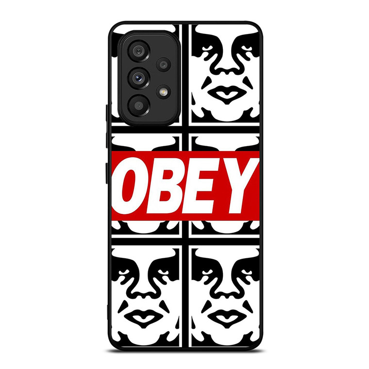 OBEY LOGO COLLAGE Samsung Galaxy A53 Case