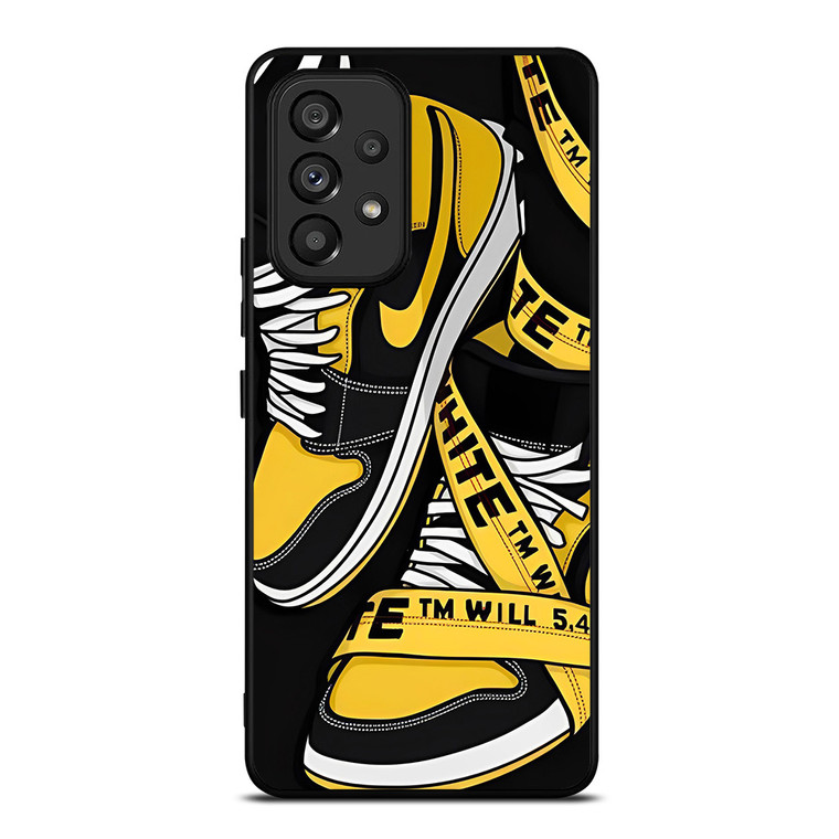 OFF WHITE SHOES HYPERBEAST Samsung Galaxy A53 Case