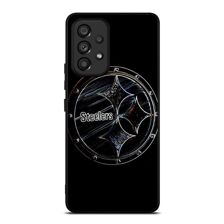 PITTSBURGH STEELERS RUSTY LOGO Samsung Galaxy A53 Case