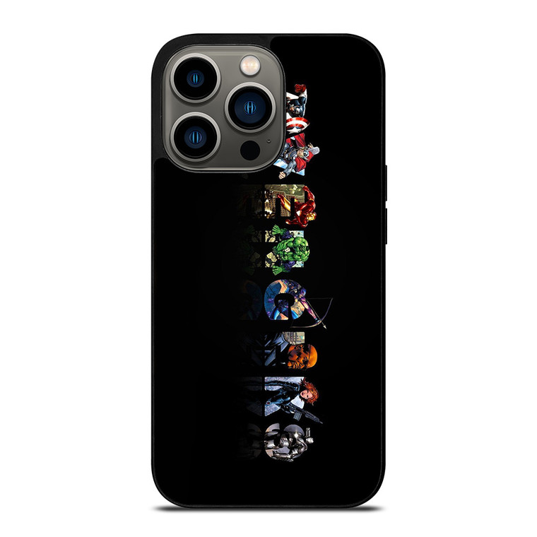 THE AVENGERS ASSEMBLED iPhone 13 Pro Case